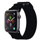 Pulseira de Relógio com Fecho de Gancho e Argola em Nylon, Para Apple Watch Series 5 44mm, Para Apple Watch Series 5 40mm, Para Apple Watch Series 4 44mm, Para Apple Watch Series 4 40mm, Para Apple Watch Series 3 38mm, Para Apple Watch Series 3 42mm