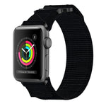 Pulseira de Relógio com Fecho de Gancho e Argola em Nylon, Para Apple Watch Series 5 44mm, Para Apple Watch Series 5 40mm, Para Apple Watch Series 4 44mm, Para Apple Watch Series 4 40mm, Para Apple Watch Series 3 38mm, Para Apple Watch Series 3 42mm