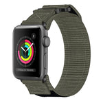 Pulseira de Relógio com Fecho de Gancho e Argola em Nylon, Para Apple Watch Series 5 44mm, Para Apple Watch Series 5 40mm, Para Apple Watch Series 4 44mm, Para Apple Watch Series 4 40mm, Para Apple Watch Series 3 38mm, Para Apple Watch Series 3 42mm