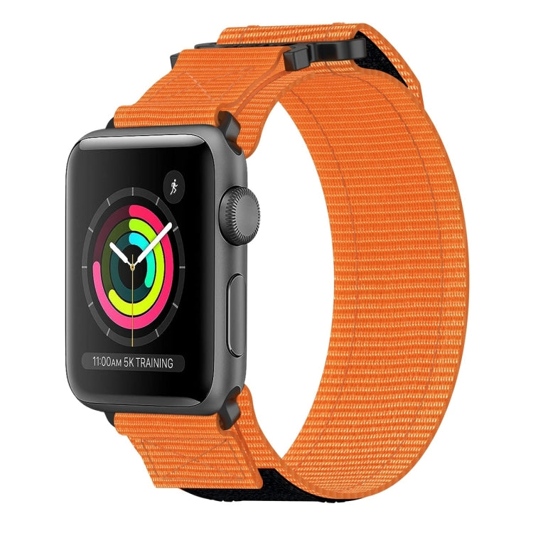 Pulseira de Relógio com Fecho de Gancho e Argola em Nylon, Para Apple Watch Series 5 44mm, Para Apple Watch Series 5 40mm, Para Apple Watch Series 4 44mm, Para Apple Watch Series 4 40mm, Para Apple Watch Series 3 38mm, Para Apple Watch Series 3 42mm