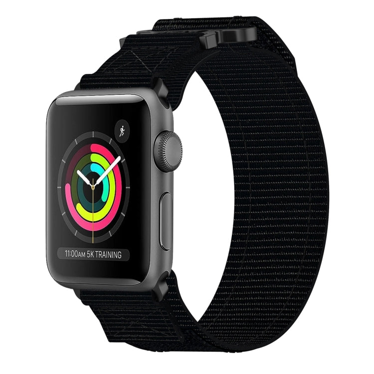 Pulseira de Relógio com Fecho de Gancho e Argola em Nylon, Para Apple Watch Series 5 44mm, Para Apple Watch Series 5 40mm, Para Apple Watch Series 4 44mm, Para Apple Watch Series 4 40mm, Para Apple Watch Series 3 38mm, Para Apple Watch Series 3 42mm
