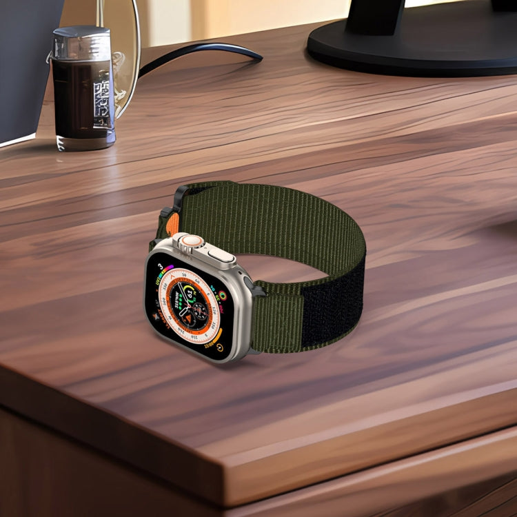 Pulseira de Relógio com Fecho de Gancho e Argola em Nylon, Para Apple Watch Series 5 44mm, Para Apple Watch Series 5 40mm, Para Apple Watch Series 4 44mm, Para Apple Watch Series 4 40mm, Para Apple Watch Series 3 38mm, Para Apple Watch Series 3 42mm
