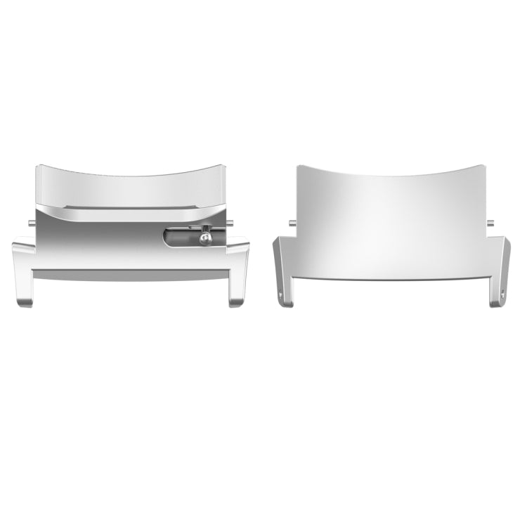 1 Pair 22mm Watch Band Stainless Steel Connector, For OPPO Watch X / X2 / OnePlus Watch 2 / 2R