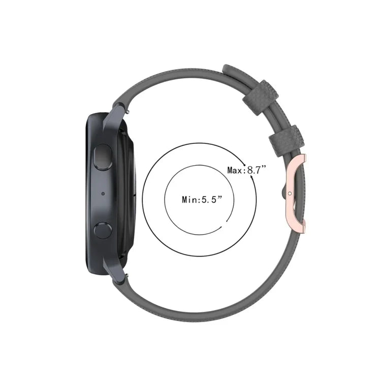 Pulseira de Pulso Textura de Pontos 20mm, Para Galaxy Watch Active 3 / Active 2 / Active, Para Polar Ignite
