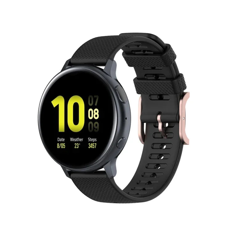 Pulseira de Pulso Textura de Pontos 20mm, Para Galaxy Watch Active 3 / Active 2 / Active, Para Polar Ignite