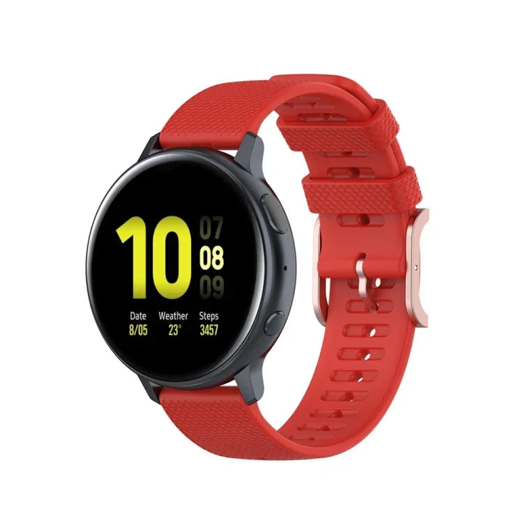 Pulseira de Pulso Textura de Pontos 20mm, Para Galaxy Watch Active 3 / Active 2 / Active, Para Polar Ignite