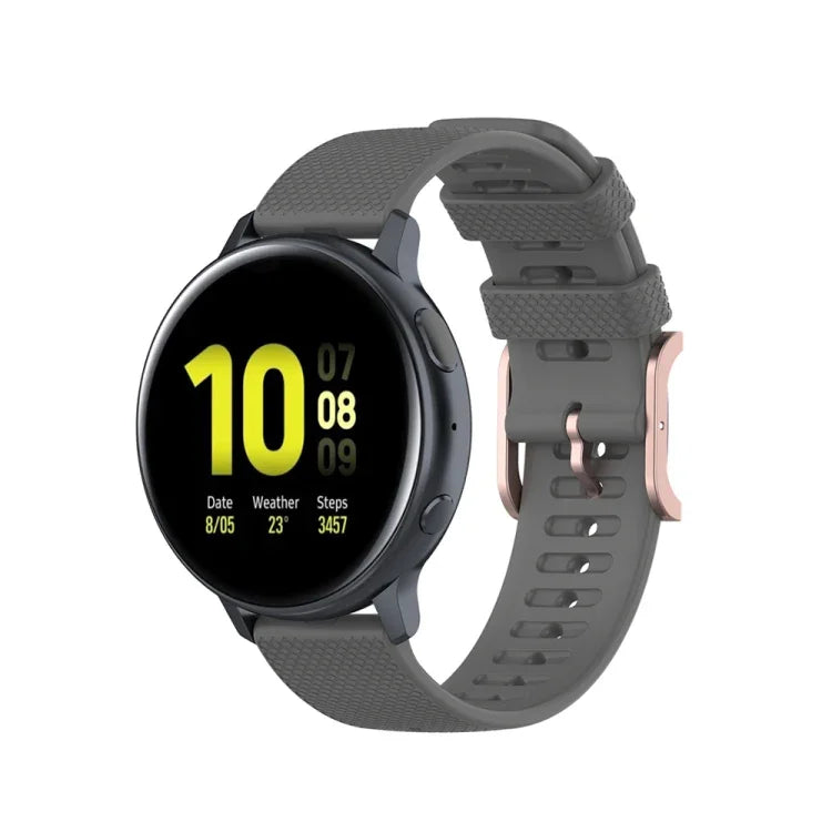 Pulseira de Pulso Textura de Pontos 20mm, Para Galaxy Watch Active 3 / Active 2 / Active, Para Polar Ignite