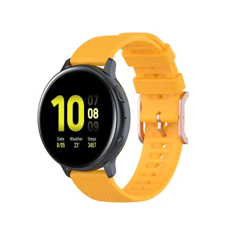Pulseira de Pulso Textura de Pontos 20mm, Para Galaxy Watch Active 3 / Active 2 / Active, Para Polar Ignite