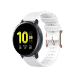 Pulseira de Pulso Textura de Pontos 20mm, Para Galaxy Watch Active 3 / Active 2 / Active, Para Polar Ignite