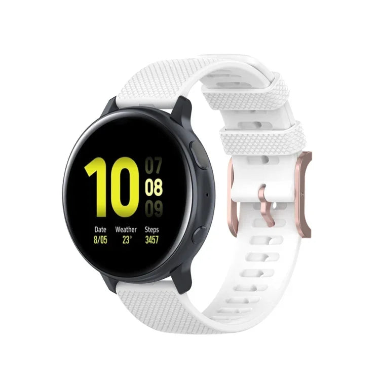 Pulseira de Pulso Textura de Pontos 20mm, Para Galaxy Watch Active 3 / Active 2 / Active, Para Polar Ignite