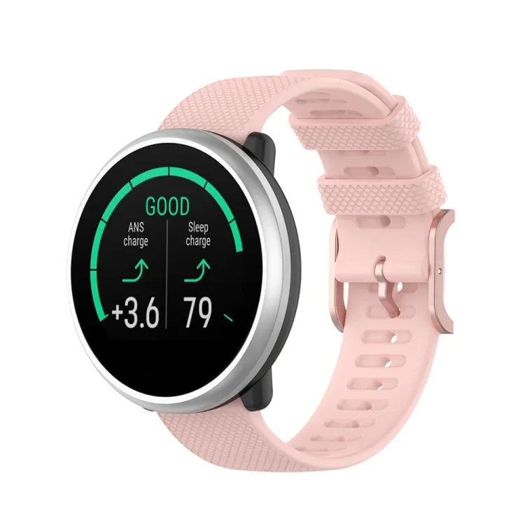 Pulseira de Pulso Textura de Pontos 20mm, Para Galaxy Watch Active 3 / Active 2 / Active, Para Polar Ignite