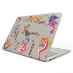 Capa Protetora Fosca para Portátil com Padrão Impresso UV, Para MacBook Pro 13,3 Retina A1425 / A1502, Para MacBook Pro 15,4 Retina A1398
