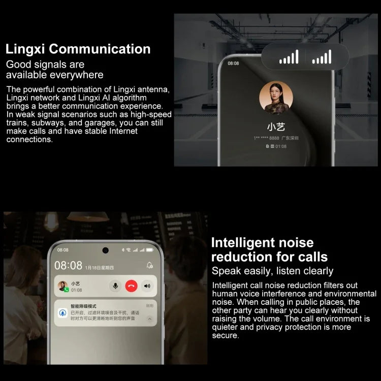 HUAWEI Pura 70 Ultra, Identificação por impressão digital no ecrã, 6,8 polegadas HarmonyOS 4.2 Kirin 9010 Octa Core até 2,3GHz, NFC, OTG, Não suporta Google Play, 16GB+512GB, 16GB+1TB
