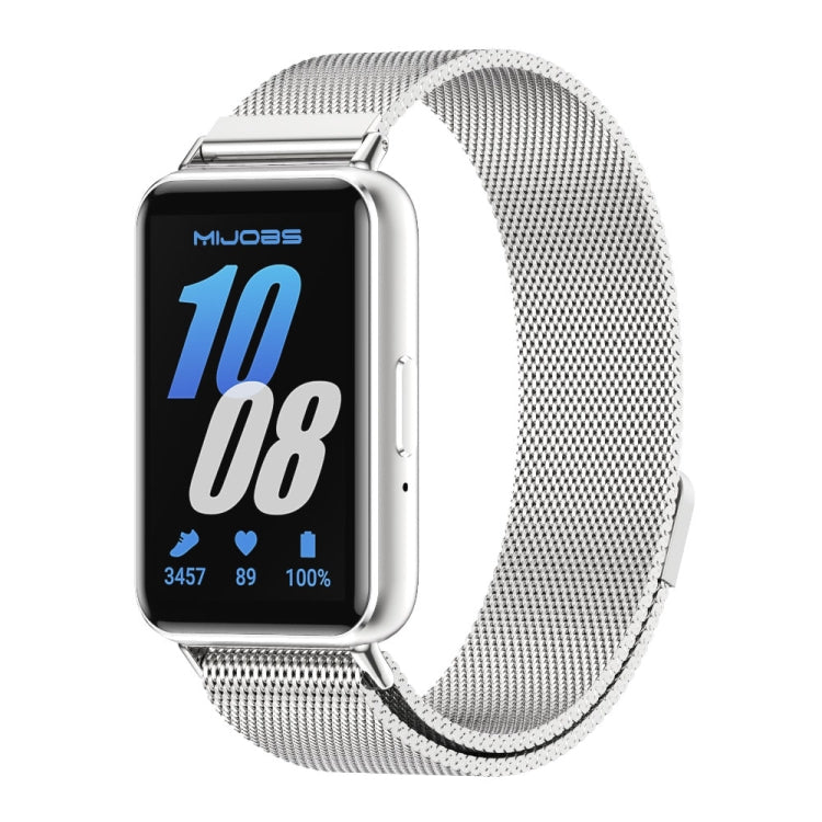 Correia de relógio metálica magnética Mijobs Milan, para Samsung Galaxy Fit 3