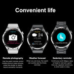 GTS4/LT09 Relógio Inteligente de Bem-Estar Fitness IP67 de 1,5 polegadas, Suporta Chamadas Bluetooth / Sono / Oxigénio no Sangue / Monitorização de Frequência Cardíaca, Correia de Silicone, Correia de Aço