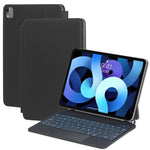 Capa de tablet em couro com teclado Bluetooth e touchpad, para iPad Air 11 2025 / 2024 / Pro 11 2022