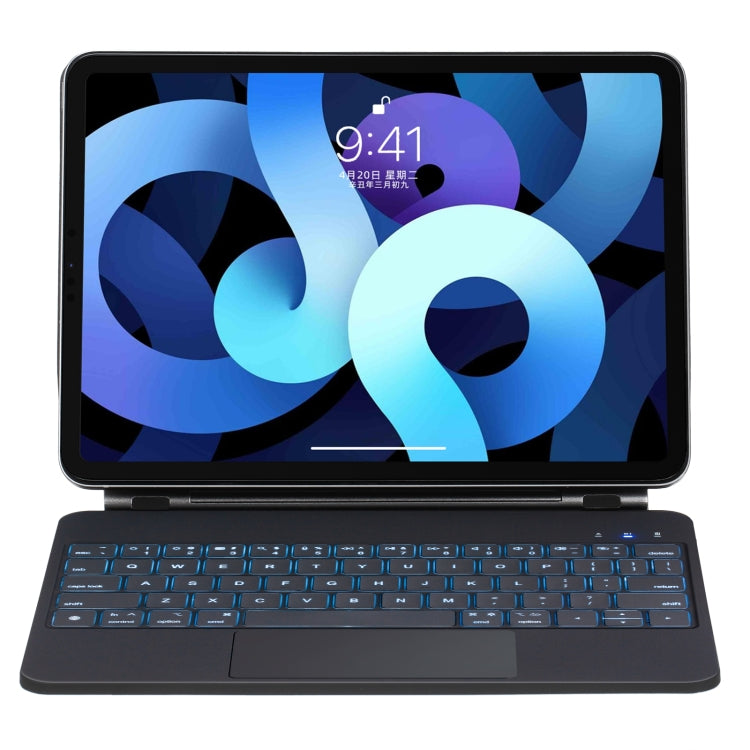 Capa de tablet em couro com teclado Bluetooth e touchpad, para iPad Air 11 2025 / 2024 / Pro 11 2022