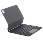 Capa de tablet em couro com teclado Bluetooth e touchpad, para iPad Air 11 2025 / 2024 / Pro 11 2022