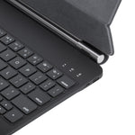 Capa de tablet em couro com teclado Bluetooth e touchpad, para iPad Air 11 2025 / 2024 / Pro 11 2022