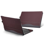 Capa Protetora Antichoque em Pele para Portátil, Para HP Envy X360 14 polegadas 14-fa 2024, Para HP Envy X360 14 polegadas 14-fc