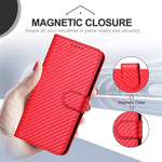 Capa de telemóvel em pele com fivela de fibra de carbono YX0070 com cordão, para iPhone 17e / 16e, para iPhone 17 Pro Max, para iPhone 17 Pro, para iPhone 17, para iPhone Air, para iPhone 16 Pro Max