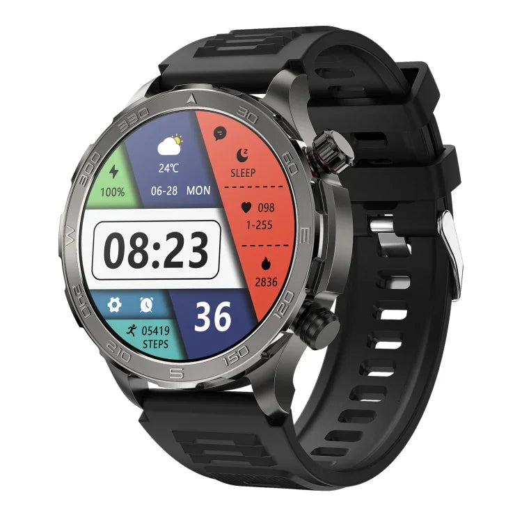DK67 Relógio Inteligente Desportivo BT 5.0 IP67 de 1,53 polegadas, Suporta Chamadas Bluetooth / Sono / Oxigénio no Sangue / Frequência Cardíaca / Pressão Arterial