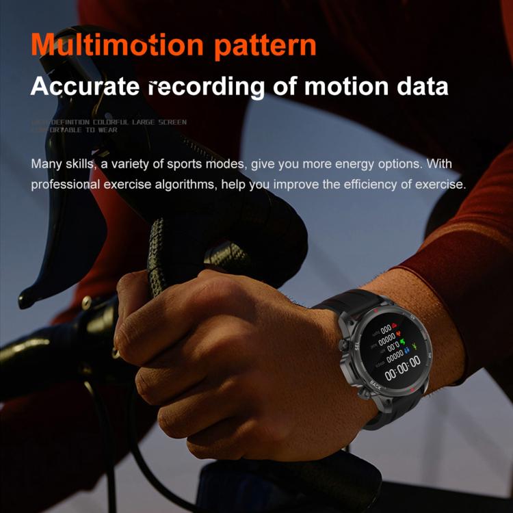 DK68 1.53 inch IP67 BT 5.0 Fitness Sport Smart Watch, Support LED Flashlight / Bluetooth Call / Sleep / Blood Oxygen / Heart Rate / Blood Pressure Health Monitor