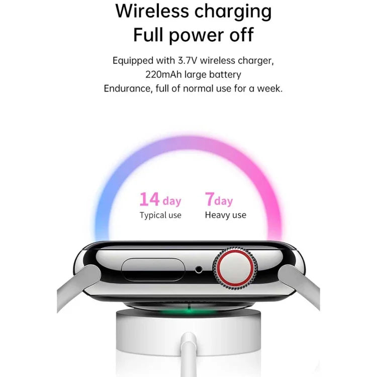 WS11 MAX Relógio Inteligente Desportivo de Fitness de 2,2 polegadas, Suporta Chamadas Bluetooth / Sono / Oxigénio no Sangue / Frequência Cardíaca / Pressão Arterial