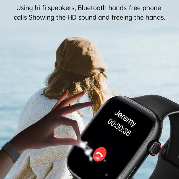 WS11 MAX Relógio Inteligente Desportivo de Fitness de 2,2 polegadas, Suporta Chamadas Bluetooth / Sono / Oxigénio no Sangue / Frequência Cardíaca / Pressão Arterial