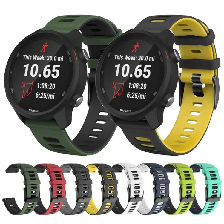 Pulseira de Pulso em Silicone para Huawei Watch GT2e 42mm / Samsung Galaxy Watch Active 2, 20mm, 22mm