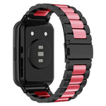 Three Bead Stainless Steel Metal Watch Band, For Huawei Watch Fit 5 / Fit 5 Pro / Fit 4 / Fit 3