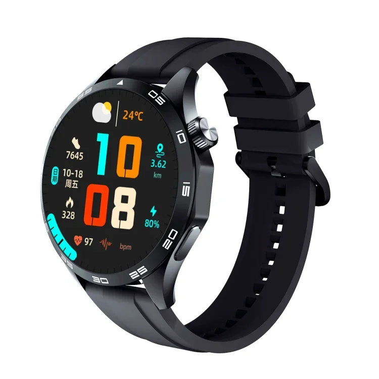Relógio Inteligente Desportivo WS-26 1,52 polegadas IP67 Suporta Chamadas Bluetooth / Sono / Oxigénio no Sangue / Frequência Cardíaca / Pressão Arterial Monitor de Saúde, Correia de Silicone, Correia de Aço, Correia de Pele