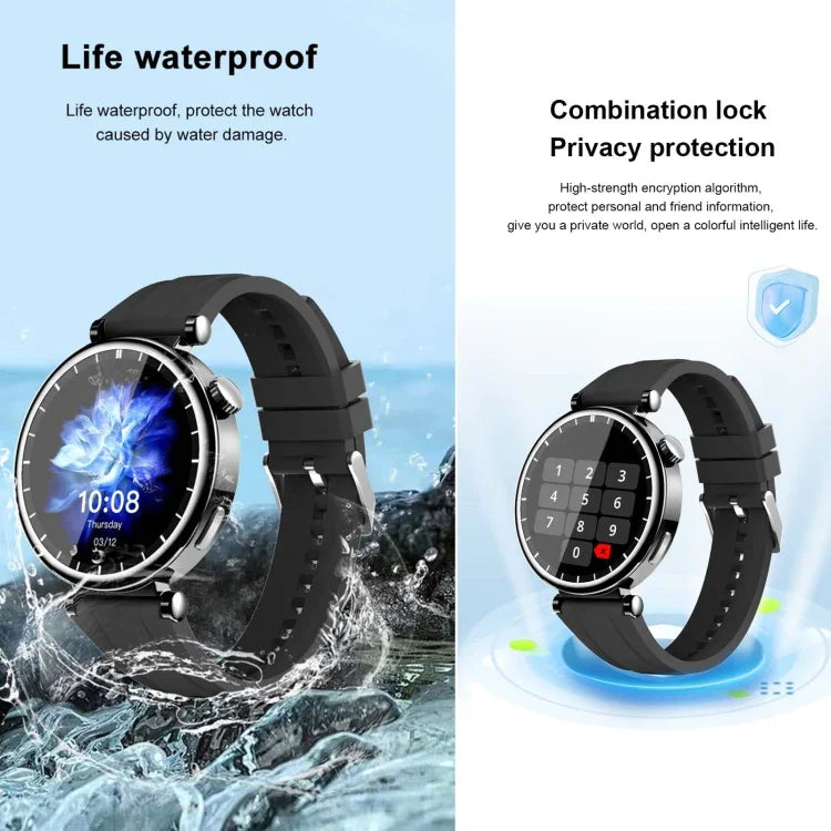 Relógio Inteligente Desportivo WS520 1,28 polegadas IP67, Suporta Chamadas Bluetooth / Sono / Oxigénio no Sangue / Frequência Cardíaca / Pressão Arterial Monitor de Saúde