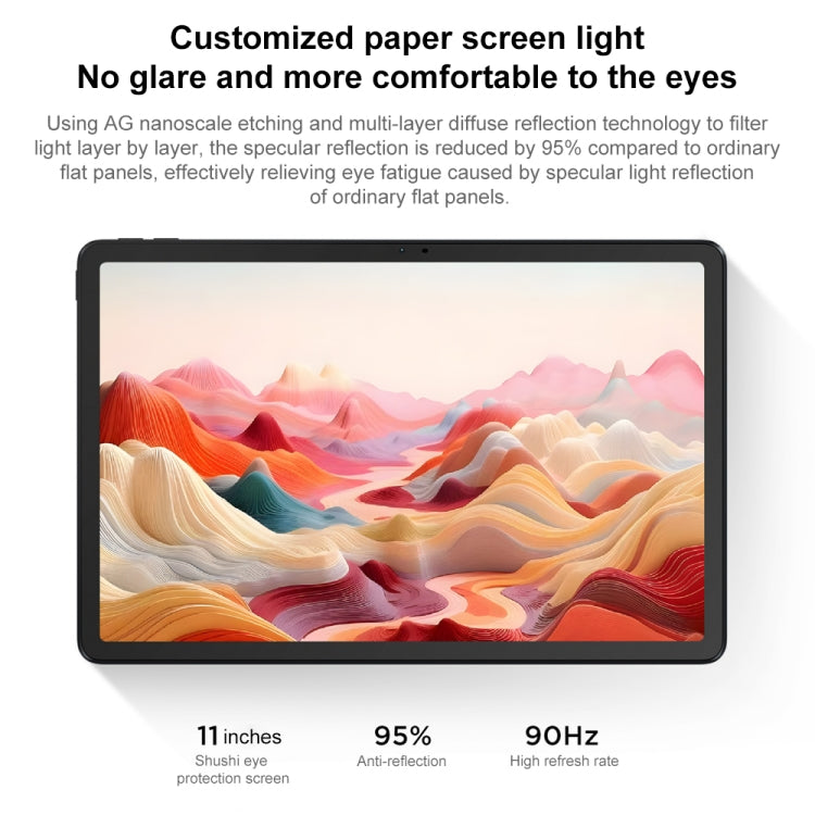Tablet Lenovo Xiaoxin Pad 2024 ecrã Paperlike versão de aprendizagem 11 polegadas WiFi, Android 13, Qualcomm Snapdragon 685 Octa Core, suporte a identificação facial, versão de aprendizagem