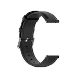 Pulseira de Couro 22mm com Fivela de Cauda Redonda, Para Ticwatch Pro 2020, Para Huawei Watch GT2E, Para Samsung Galaxy Watch 3 45mm