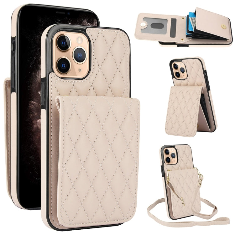 Bolsa de Cartões Rhombic com Alça Transversal e Proteção RFID para Telemóvel YM015, Para iPhone 14 Pro Max, Para iPhone 13 Pro Max, Para iPhone 13 Pro, Para iPhone 13, Para iPhone 12 / 12 Pro, Para iPhone 12 Pro Max, Para iPhone 11 Pro Max, Para iPhone 11
