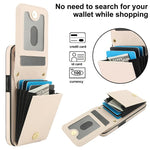 Bolsa de Cartões Rhombic com Alça Transversal e Proteção RFID para Telemóvel YM015, Para iPhone 16e / 17e, Para iPhone 17 Pro Max, Para iPhone 17 Pro, Para iPhone 17, Para iPhone Air, Para iPhone 16 Pro Max, Para iPhone 16 Pro, Para iPhone 16 Plus