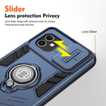 Capa para Telemóvel com Suporte de Anel Camshield, Para iPhone 11