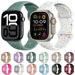 Hole Style Butterfly Buckle Camouflage Silicone Watch Band, For Apple Watch Ultra 2 49mm, For Apple Watch Series 9 45mm, For Apple Watch Series 9 41mm, For Apple Watch Ultra 49mm