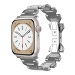 Correia de relógio em titânio puro tipo Y, para Apple Watch 42mm, para Apple Watch 38mm