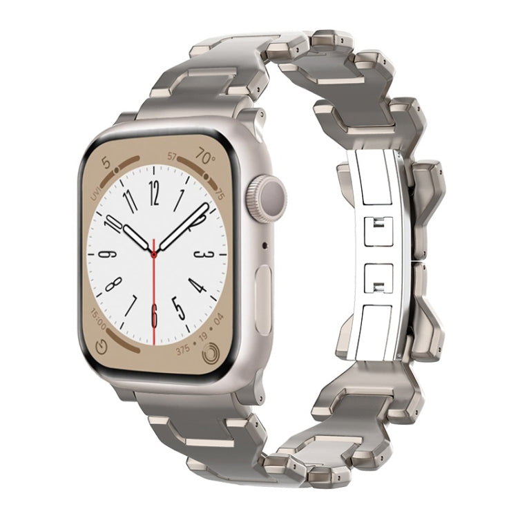 Correia de relógio em titânio puro tipo Y, para Apple Watch 42mm, para Apple Watch 38mm