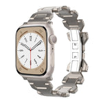Correia de relógio em titânio puro tipo Y, para Apple Watch 42mm, para Apple Watch 38mm