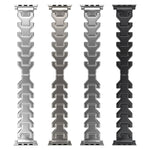 Correia de relógio em titânio puro tipo Y, para Apple Watch 42mm, para Apple Watch 38mm