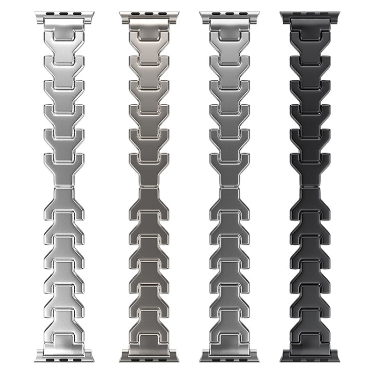 Correia de relógio em titânio puro tipo Y, para Apple Watch 42mm, para Apple Watch 38mm