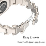 Correia de relógio em titânio puro tipo Y, para Apple Watch 42mm, para Apple Watch 38mm