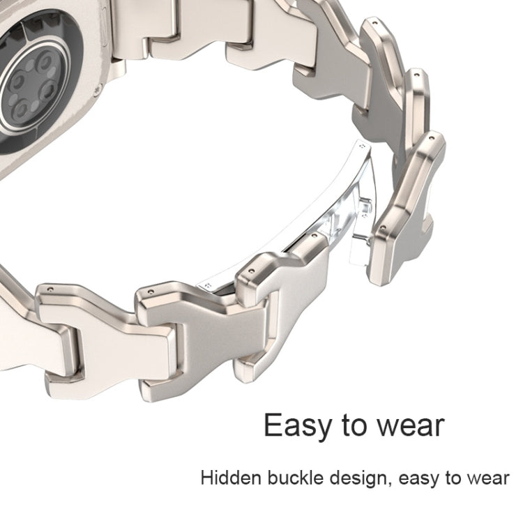 Correia de relógio em titânio puro tipo Y, para Apple Watch 42mm, para Apple Watch 38mm