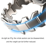 Correia de relógio em titânio puro tipo Y, para Apple Watch 42mm, para Apple Watch 38mm