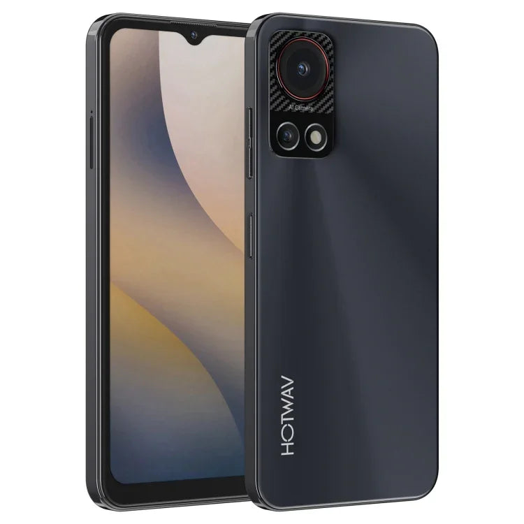 HOTWAV Note 13, Identificação lateral por impressão digital, 6,6 polegadas Android 13 T606 Octa Core até 1,6GHz, Rede: 4G, OTG, 4GB+128GB