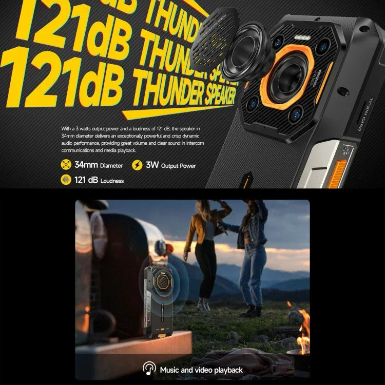 Ulefone Armor 26 Ultra Telefone Rugged, 6,78 polegadas Android 13 MediaTek Dimensity 8020 Octa Core, Rede: 5G, NFC, 12GB+512GB
