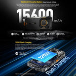 Ulefone Armor 26 Ultra Telefone Rugged, 6,78 polegadas Android 13 MediaTek Dimensity 8020 Octa Core, Rede: 5G, NFC, 12GB+512GB